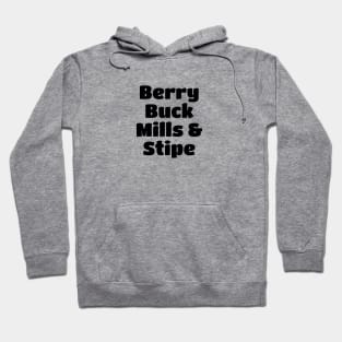 R.E.M Member Black Type Hoodie